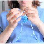 【和む話】昔は子供たちのためにキャラクターのモチーフとか、いろいろと編んだものだわ。懐かしいわね・・・と思ってたら、先日孫を見て思わずホロリ。