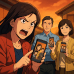 【スカッとする話・修羅場】コトメが私のスマホを勝手に見て「嫁ちゃん外人と浮気してる！待ち受けが浮気相手でしょ！」と騒いだ。夫「ああ、俺もその待ち受けだよ」トメ「私もよ」ウト「俺もだ」…コトメ、何で？と混乱。