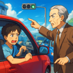 【ほろ苦い話・教訓】前の車が青信号で進まないからクラクションを鳴らしたら、おっさんが出てきて「お前、向こうが見えてないなら運転やめたほうがいいよ」と的確な一言を言われてしまった…
