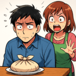 【衝撃・発達障害】夫の会社から「無断欠勤している」と連絡。急いで帰宅すると、夫はラップがかかったままのご飯の前で呆然としていた…