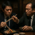 【修羅場・職場】先輩と北海道出張。妻からもらった小遣いで海の幸を楽しもうとしたら、先輩が嫌味とタカリのオンパレードで…