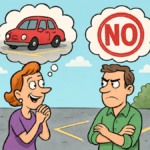 【モヤっとする話・セコケチ】修理中の車を駐車場で見たご近所ママ「新車買うならその車もらいたいんだけど」→まさかの展開に…