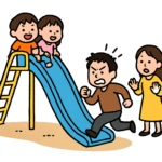 【育児・修羅場】滑り台の上で娘をふざけて押した息子（4歳）。相手の父親が駆け上がり、息子の頭をひっぱたいた…私もただ茫然とするしかなかった