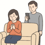 【修羅場・浮気】私の携帯を見た夫。「せいぜい変態行為にふけってくれ」と言い、普通に手渡しで返してきた。私は言い訳も謝罪もせず黙っていた。見られたのはハメ撮りの写メだった。