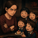 【もやっとする話】高級焼肉店に小学生グループが入店。次々と高額メニューを頼む様子に周囲がざわつき始めた。うちの子がデザートを欲しがったら、そのグループから「奢りだからどうぞ」とデザートが届いた。「お子さん可哀想ですよ」と小学生に言われて…気分悪くなってすぐに店を出た。